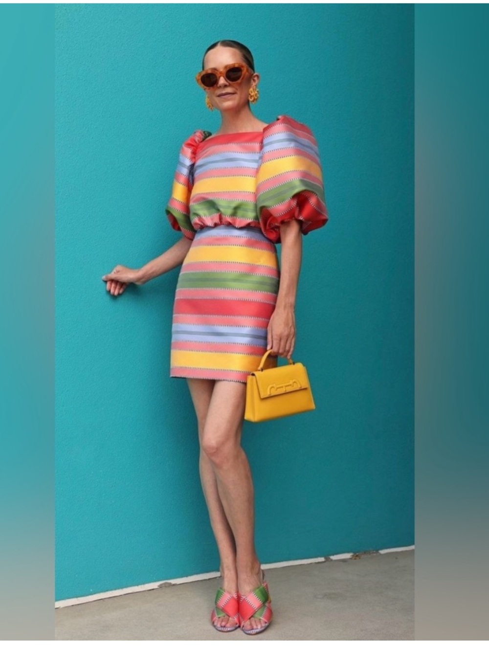 Antonio Melani x Nat Note Nell striped dress